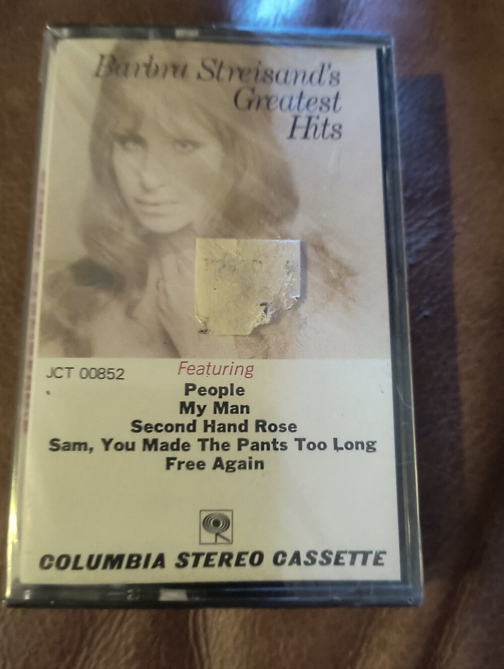 Vintage Barbra Streisand's Greatest Hits Cassette Columbia Stereo Tape 1960s/70s